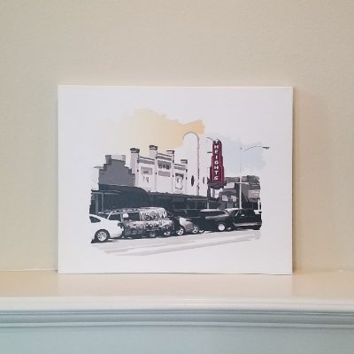 19th Street Heights - Original Digital Art Print