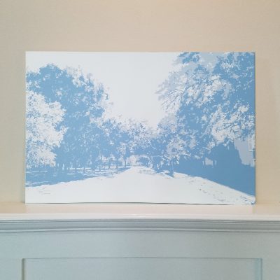 Heights Blvd. - Original Digital Art Print